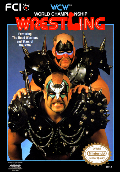 WCW World Championship Wrestling (USA) box art